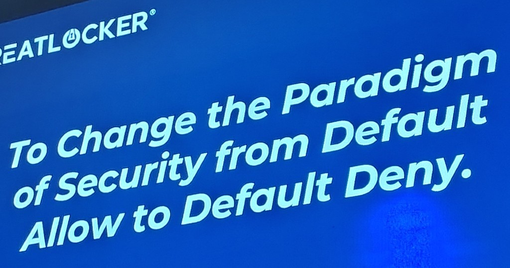 Image with explains default deny.